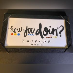 Friends Wooden Sign